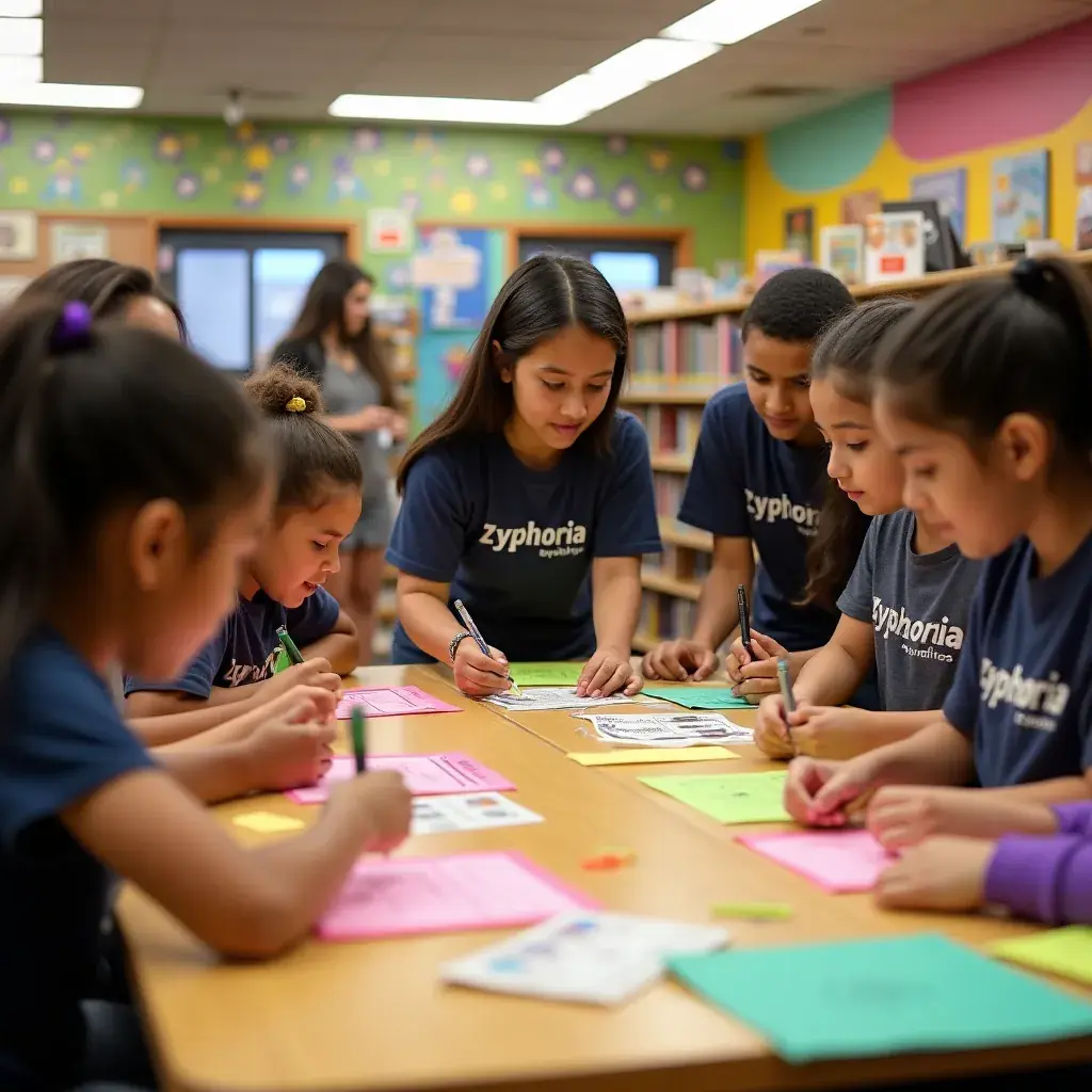A mentor providing feedback to a participant on their game design during a one-on-one session.